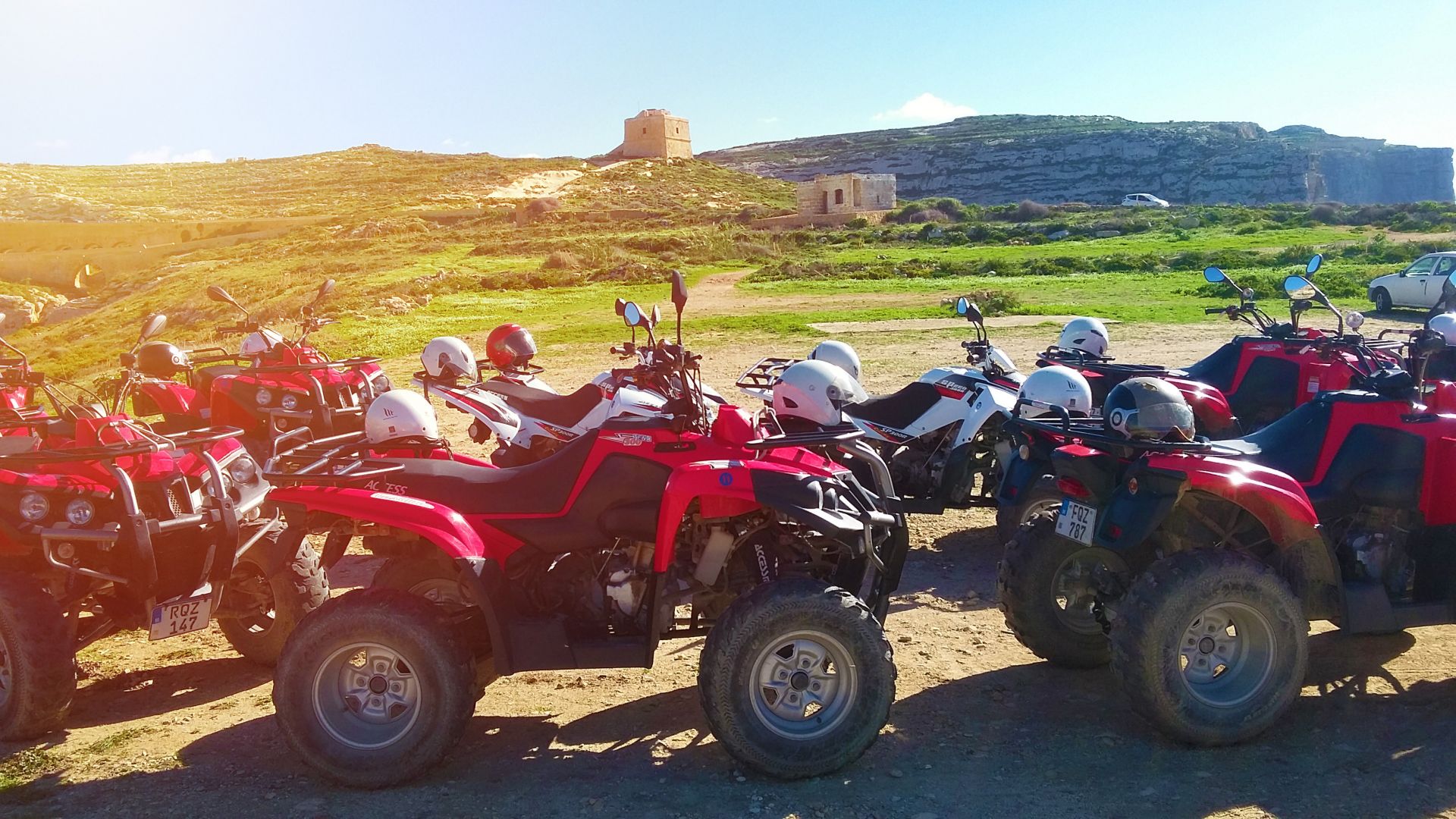 Gozo: Full-Day Guided Quad Bike Tour from Malta + Boat Ride + Lunch