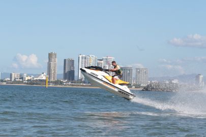 Gold Coast Jet Ski Safari + Parasailing Combo: 1 Hour