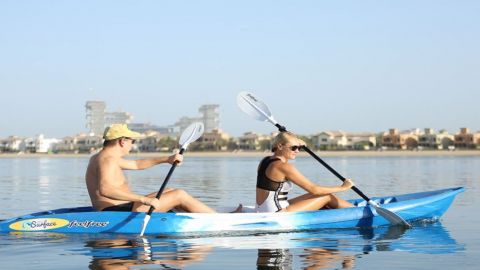 Kayak Rental on The Palm Jumeirah - One Hour