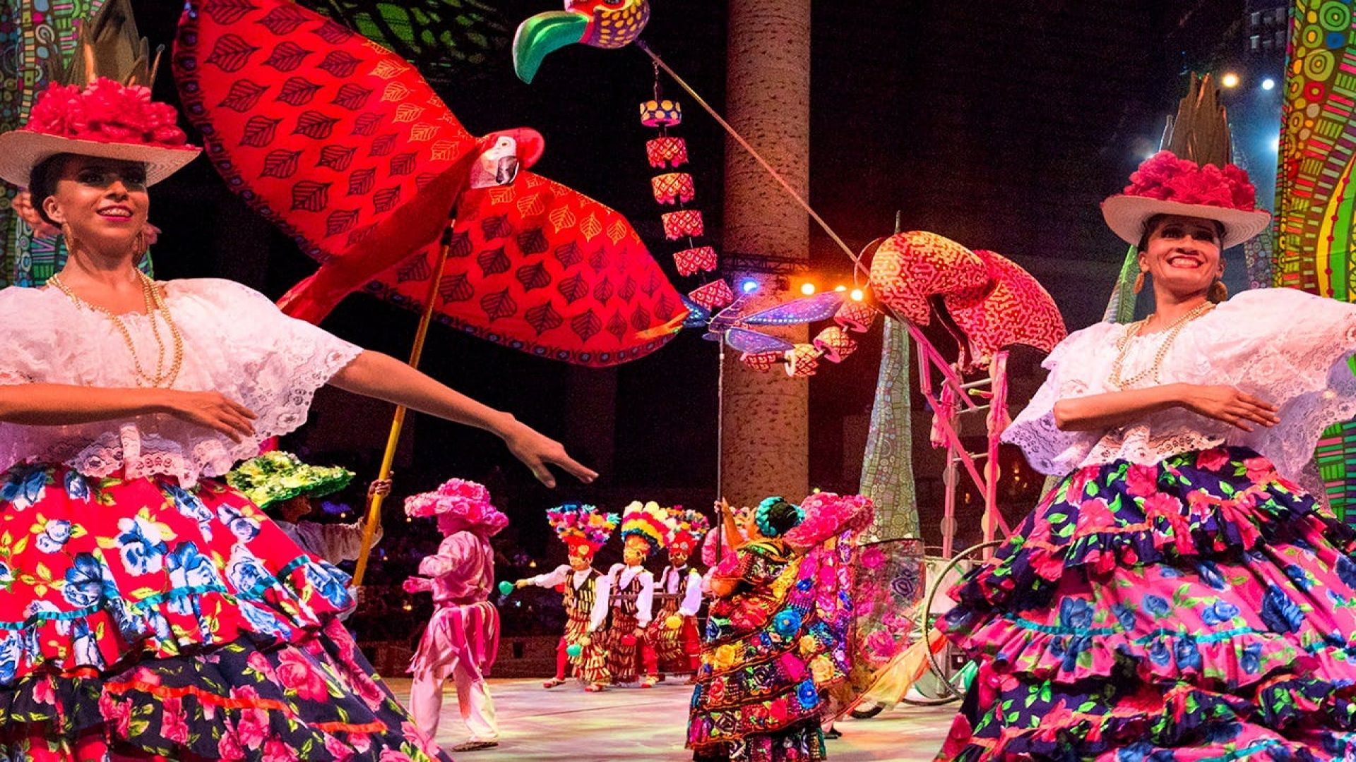 Xcaret at Night: Entry Ticket