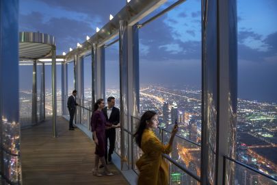 Burj Khalifa: The Lounge (Floors 152, 153 and 154)