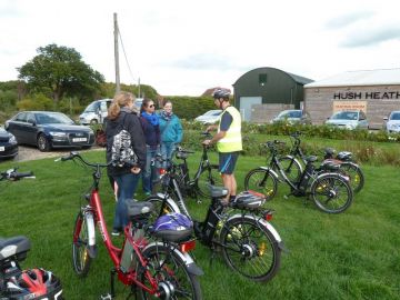 Electric Bike Rental with Self-Guided Vineyard Tour