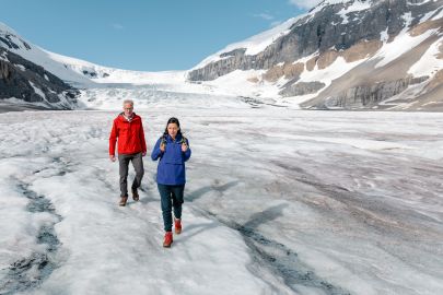 Glacier Adventure: Ice Explorer Glacier Tour and Glacier Skywalk