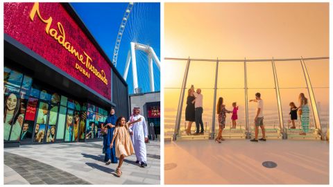 Madame Tussauds Dubai + The View at The Palm Combo