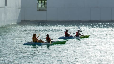 Guided Kayak Tour at Louvre Abu Dhabi