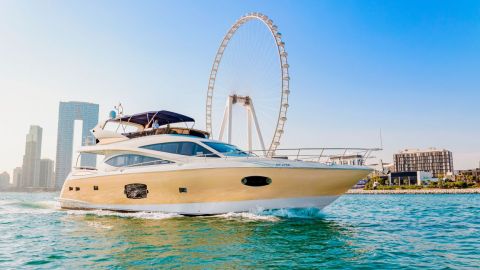 Luxury 2-hour Private Yacht Cruise with Swimming on 76ft 'Astra' - up to 40 Guests