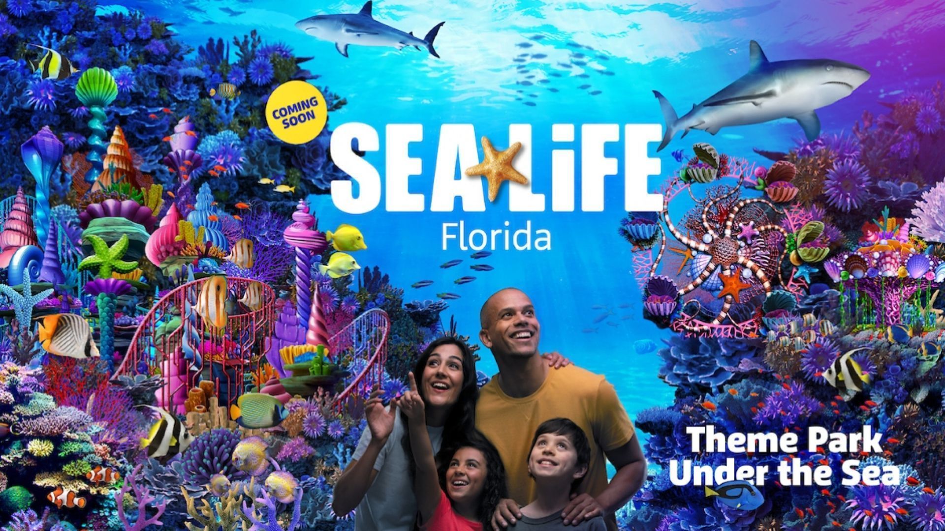 1 Day Admission to LLFL, SEA LIFE & Peppa Pig Theme Park