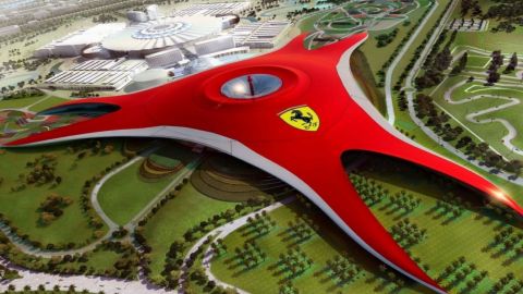 Abu Dhabi Full Day Tour Grand Mosque and Ferrari World Theme Park - Pick Up and Drop Off Dubai