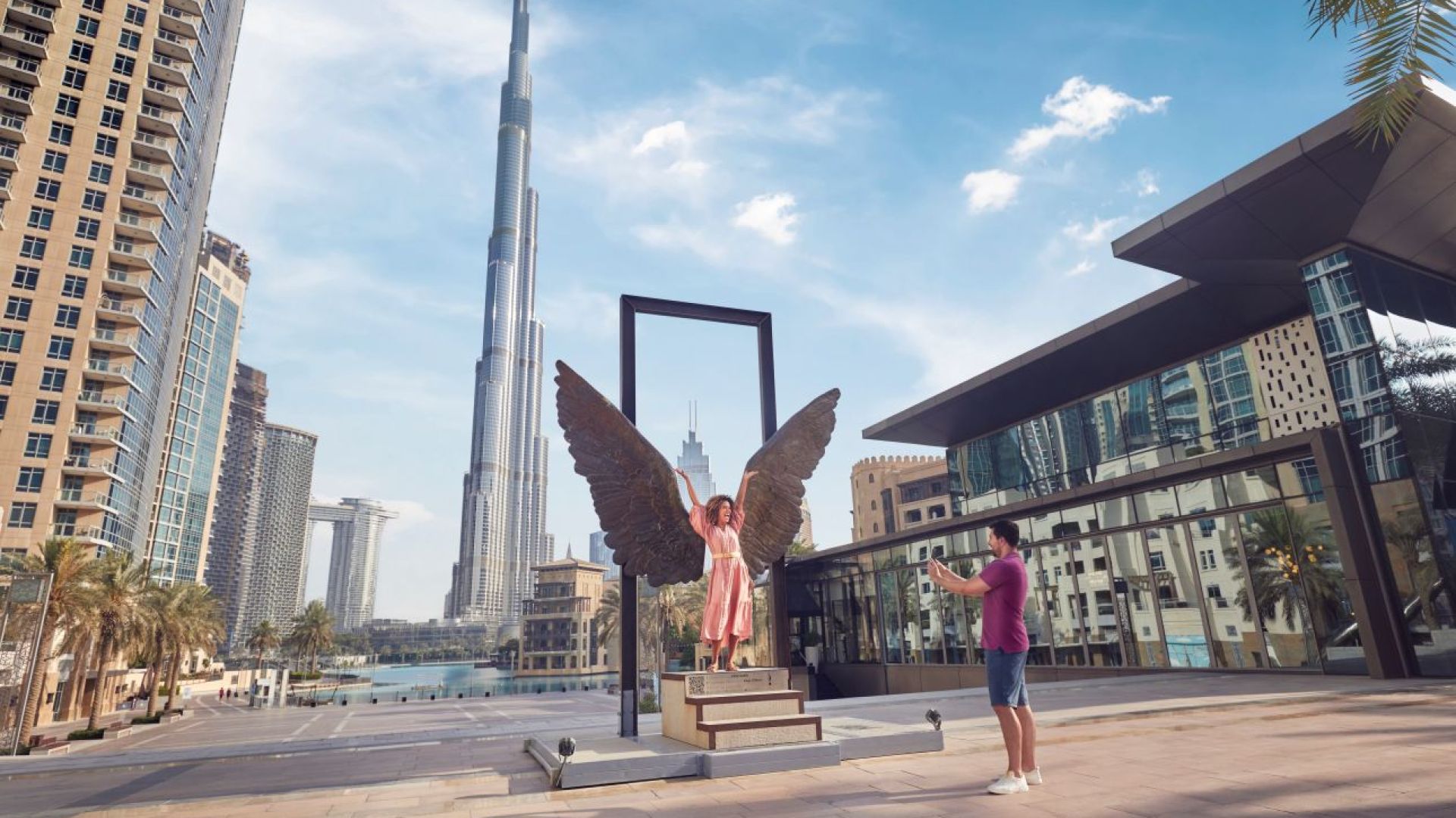 From Dubai: Dubai Full Day with Burj Khalifa - Shared Audio Guided Tour & Transfers
