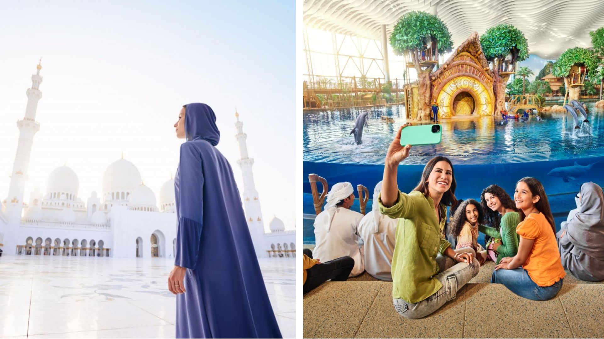 From Abu Dhabi: Abu Dhabi City Tour & SeaWorld - Shared Audio Guided Tour & Transfers