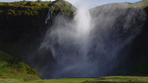 South Iceland, Waterfalls and Black Sand Beach from Reykjavik