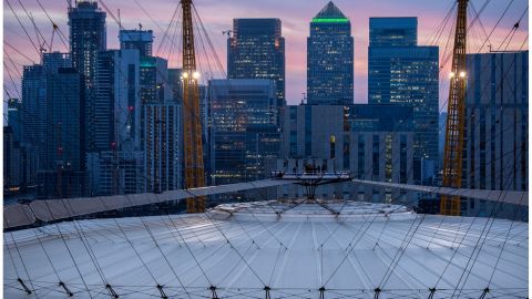 Up at The O2: Twilight Climb