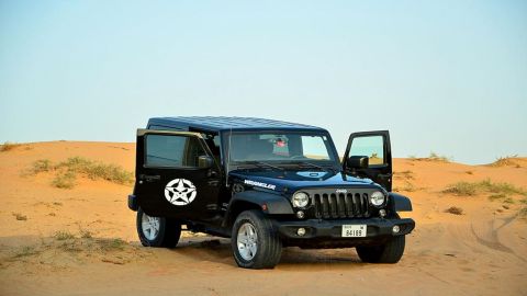 Jeep Wrangler Self Drive Private Desert Safari Experience Including Dinner and Entertainment