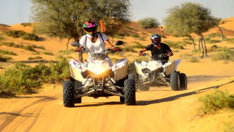 Quad Bike Experience Including Dinner and Entertainment