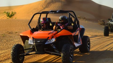 Desert Buggy Driving Experience for 2 pax - Morning Trip (Two seater Buggy) 