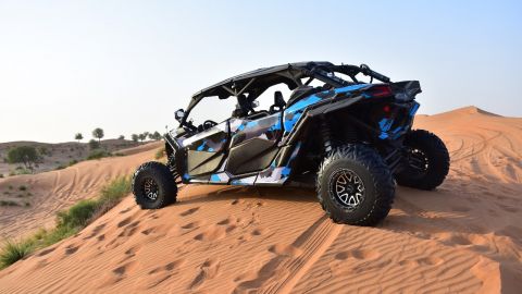 Ras Al Khaimah CAN-AM Buggy for 2 Guests, 60 Min, BBQ Dinner, Shared Transfers