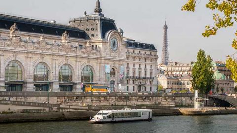 Lunch Cruise Paris Seine: Orsay Menu (no drinks included)