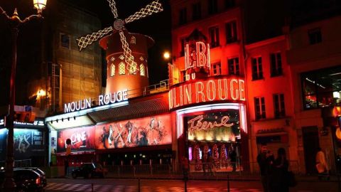 Dinner and Show at the Moulin Rouge (Toulouse Lautrec wine Menu)