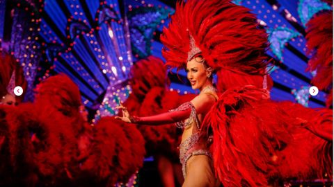 Dinner and Moulin Rouge Show (Belle Epoque champagne menu)