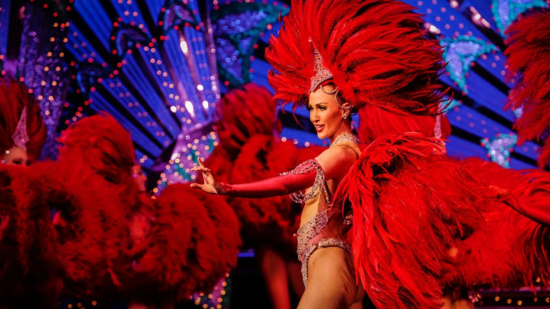 Dinner and Show at the Moulin Rouge (Toulouse Lautrec wine Menu)
