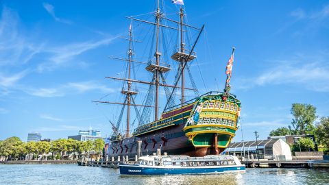 Blue Boat Company City Canal Cruise with Wine & Cheese Box - Dock Heineken Experience - OTA's