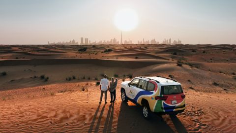 Arabian Adventures - Evening Desert Safari in a Private Vehicle - up to 6 Guests