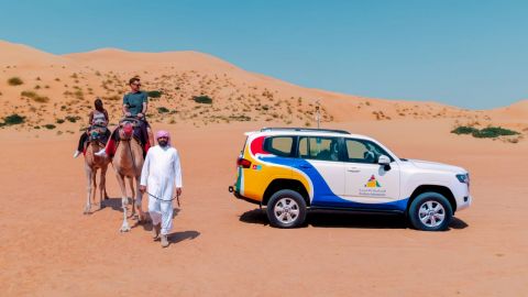 Desert Camel Ride - Shared Vehicle