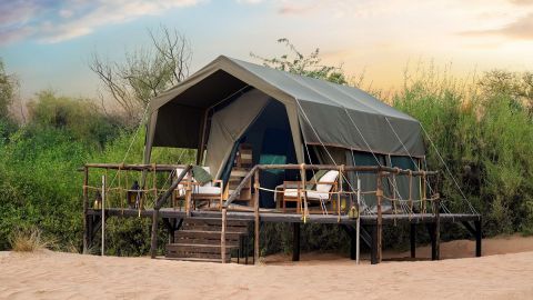 Arabian Adventures -  Overnight safari - soft drinks with shared transfers - OFFLINE