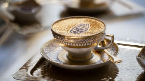 Inside Burj Al Arab Tour Including a Gold Cappuccino at UMA Lounge