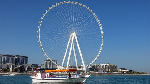 Abra Tours - Private Ain Dubai and Bluewaters Cruise - up to 18 Guests