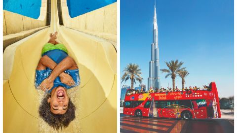 City Sightseeing - 3 Day Hop On Hop Off Ticket with Aquaventure Super Pass and Dhow Cruise