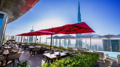 Set Menu Lunch at CÉ LA VI with Selected Beverages and Burj Khalifa Views