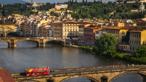 A Day in Florence: Round trip train ticket from Milan & Florence Hop On Hop Off Tour