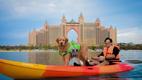 30-Minute Single-Seat Kayak Experience at Palm Jumeirah