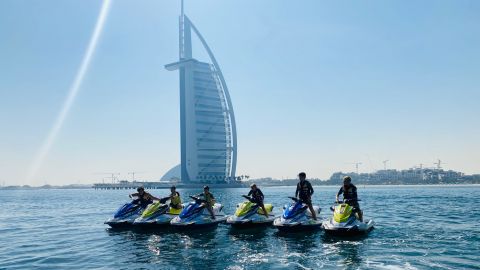 Nemo WaterSports - 60 Mins Iconic Burj Al Arab and Atlantis Tour on Jet Ski