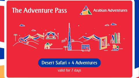 The Adventure Pass - Desert Safari + 4 Adventures