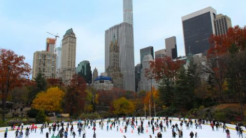 NYC: Central Park Ice Skating in Wollman Rink - off peak