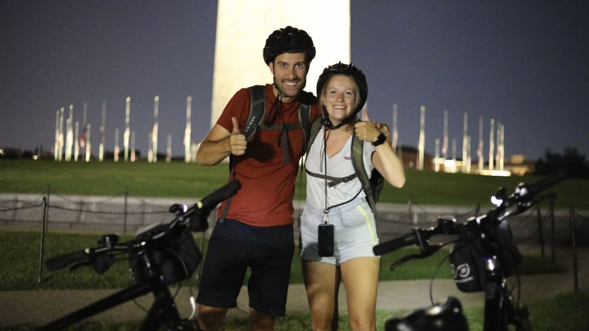 Monuments at Night Bike Tour