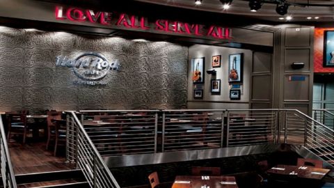 Hard Rock Cafe Glasgow - Diamond Menu