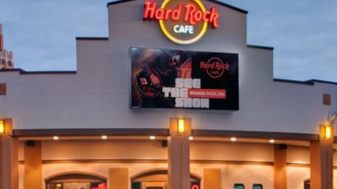 HARD ROCK CAFE NIAGARA FALLS USA Electric Rock Menu