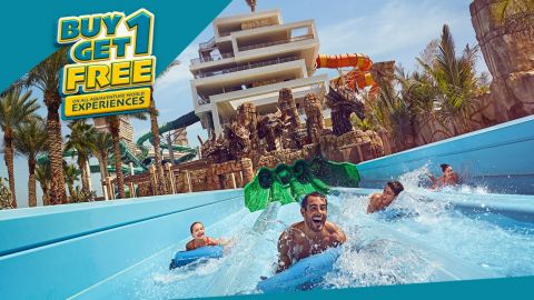 BOGO Offer Aquaventure Day Pass – Valid for 4 Guests - (Weekend)