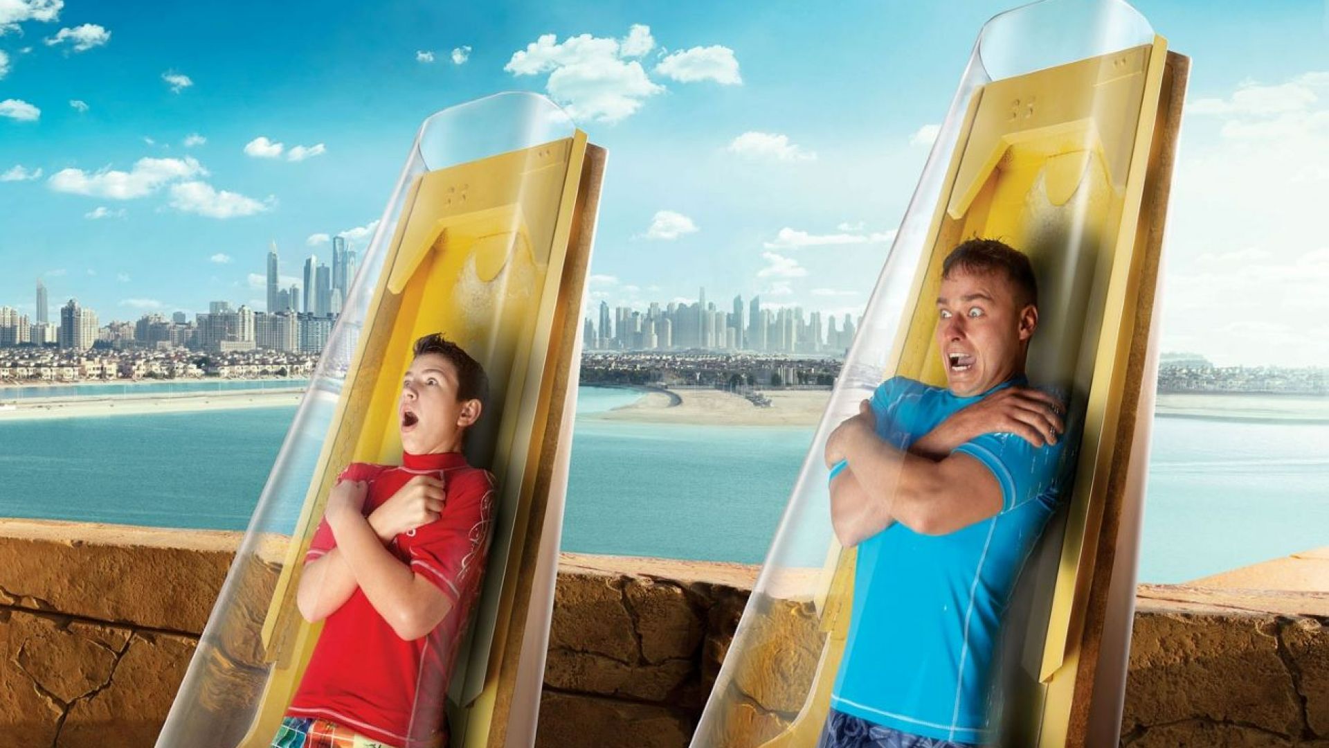 Aquaventure Waterpark + Interactive Lost World Aquarium