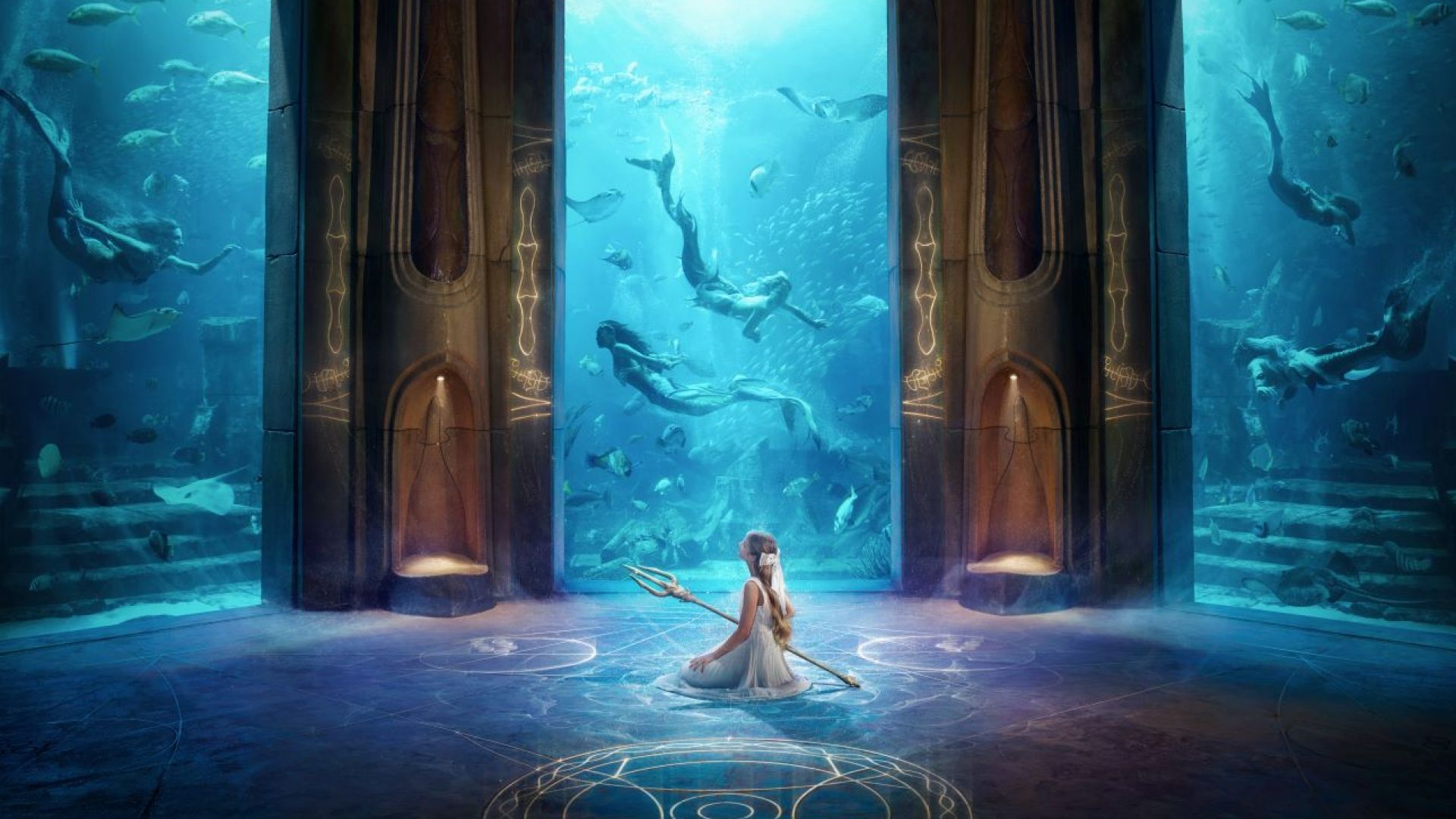 Aquaventure Waterpark + Interactive Lost World Aquarium