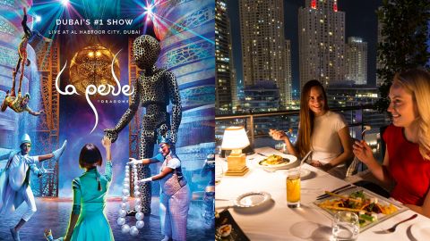 La Perle - Dinner and Show Package