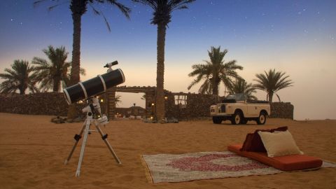 Private Night Safari & Astronomy by Vintage Land Rover for 8 Guests