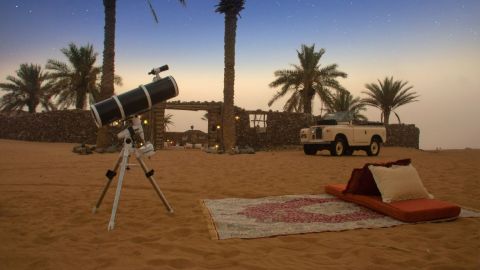 Private Night Safari by Vintage Land Rover and Astronomy for 3 Guests