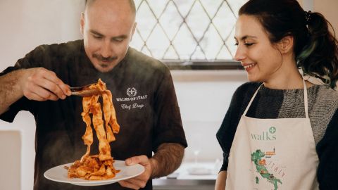 Pasta-Making Class: Cook, Dine & Drink Wine With A Local Chef