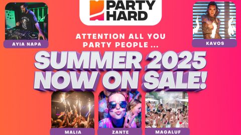 Party Hard Zante: ULTIMATE EVENTS PACKAGE 2025