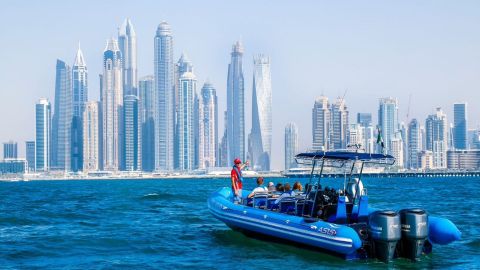 Speed Boat Tour of Dubai Marina and The Palm