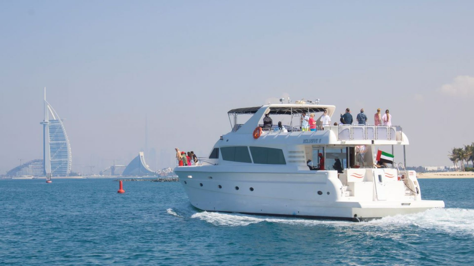 Dubai Marina -  Late Riser Sharing Yacht Tour - 2 Hours